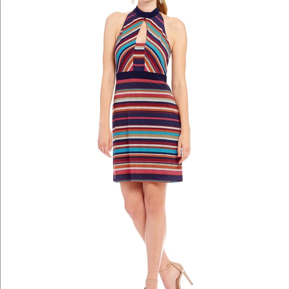 Laundry By Shelli Segal Dresses & Skirts - NEW Laundry by Shellie Segal  Striped Tie back Dress size 4
